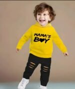 full sleeve mama's boy black and yellow