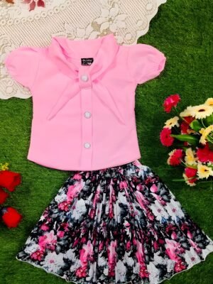 Baby girls top & skirt set