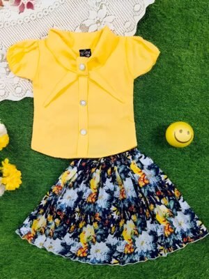 Baby girls top & skirt set