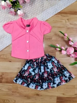 Baby girls top & skirt set