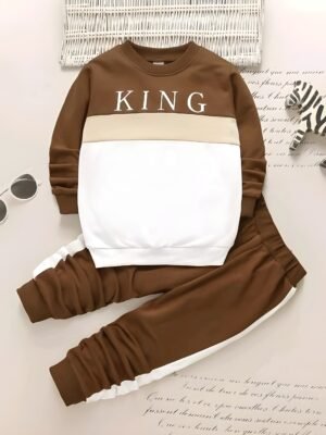 full sleeve king top & bottom sets for kids